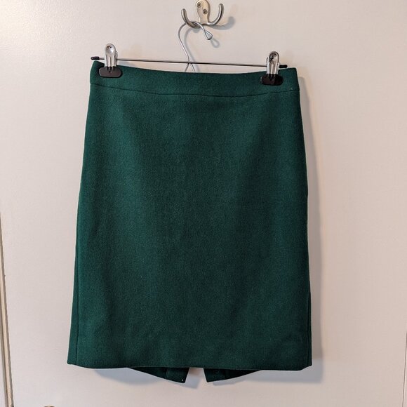J. Crew No. 2 Wool Pencil Skirt - Picture 1 of 8